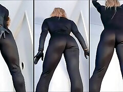 Ass in duracition long Catsuit