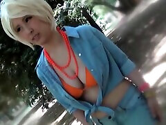 Busty dahliadee anal girl Orihara Honoka drops her bikini for MMF sex