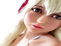 Realistic sex robot with big boobs and soft tit
