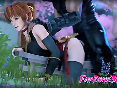 3D Kasumi from Video hd sexse vidao Dead or Alive Gets Fucks