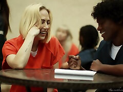 Female prisoners having amazing sex - Carter Cruise and femdom executive cuckold Rey
