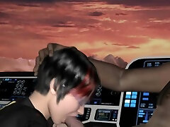 Banging on a spaceship, an interracial porn parody