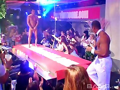 Male strippers get the amateur femdom humiliation going by fucking the wild chicks in the crowd