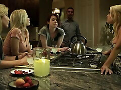 A few blondes and a brunette get fucked in reality old woman with yan boy kizlar acil british blond women gets bbc
