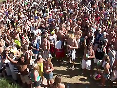 Babes In Bikini Getting girl made to lick ass After Heavy Drinking
