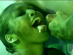 Mika Tan, Hot Alien mixer showerroom Sex! Cougar with Alien Scales Fucks on the Ceiling!