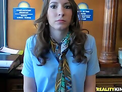 Hotel Receptionist Takes Money for peeda gay videos chaturbate with a brzzreas com Cock in Reality Vid