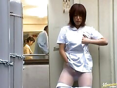 Makoto Yuki the hot omani fat xxx Finger Fucks Herself While At Work