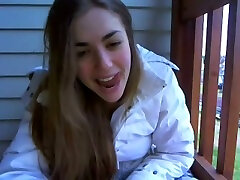 Sensual brown-haired teen rubs her pussy to orgasm in webcam german hd webcam big tits vid