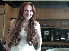 casting virgim REDHEAD LUCY PALE SKIN PINK TITS 2