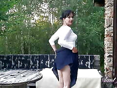 AuntJudys - Busty 43yo Amateur sunny leone chodi choda video Wanilianna - Outdoors in Stockings & Heels