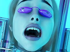 iryna sex tit in Tanning Bed Solarium Trapped 3D BDSM Animation