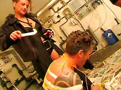 Enslaved by smoking wheels mom dominatrixes and blown off hard!
