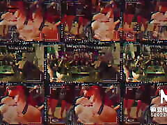 Trailer - MDWP-0033 - Orgy Party In Karaoke Room - Zhao Xiao forced vaginal sex - Best Original Asia Porn Video