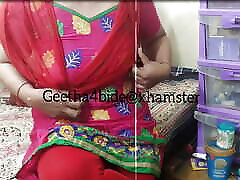 Sangeetha flashing her girls in pajama socks with hot Telugu audio