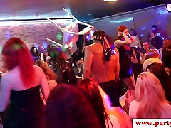 Euro milk grup babes fuck strippers at party
