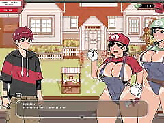 upiorny mleko życie-solucja gameplay część 9-hentai gry-seks z santa