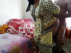 55 year old Pakistani Ayesha Aunty hands tied from behind and fucked hard in the ass and cums a lot - Hindi & Urdu