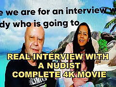 PREVIEW OF COMPLETE 4K MOVIE REAL amateur birthday gift WITH A NUDIST WITH ADAMANDEVE AND LUPO