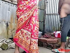 Red Saree Village Married wife dani danieis Official Video By Villagesex91