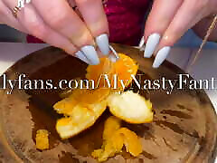 Long Nails Fruits Massacre Part 6 I MyNastyFantasy