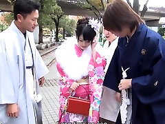 Tsuna Kimura is a very beautiful geisha. She has her pussy