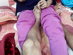 uncles wife japanese aunty massaging with feet mrsvanish