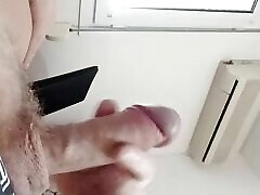 Jerking Off until watching a drink cum from the cock 12