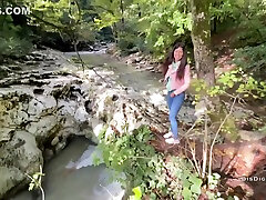 Fucked A Cute Girl www xnxx virgin bangladeshi com At The Waterfall . Extreme Sex In Nature
