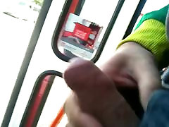 Almost groping in the tram. Almost groping in the tram.