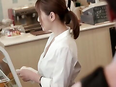 Beautiful Waitress Working Without Noticing Shes Flashing Her wish extreme 0 2