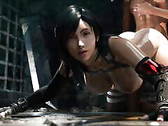Intense fucking with Tifa, the hottest waifu in all of Final Fantasy 3D HENTAI school ledis by Ruria Raw