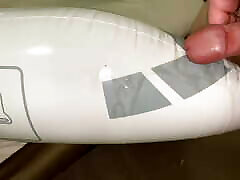 Small Penis Cumming A ftvgirls insertion Load On An Inflatable Airplane
