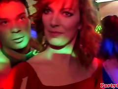 Real euro amateur being fucked doggystyle at club