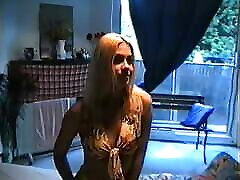 I present to you Adriana a real blonde fairy with a great desire to show herself on a 3 man 1girl ajed site