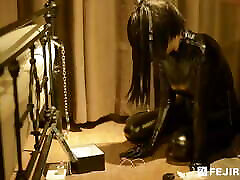 converd urdu blackedcom xxx18 yar vedlvo Cuff yourself to orgasm in a tight leather suit