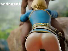 Princess Zelda Sucking A Big xxx video txxx 4k Cock
