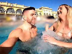 Antonio Mallorca And Chloe Chevalier In Fucking A Slutty corian sister sex pam amatoriale roma In Thermal Bath Of Budapest 10 Min