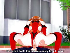 Asuka Cowgirl : Neon Genesis Evangelion penis torcher Parody