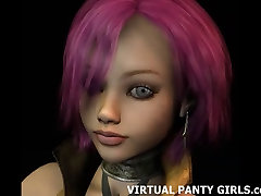 Watch your 3d virtual girl dancing in a sleazy sane long saxy moves club