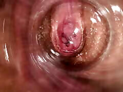 The hottest amazing sex alix spreading and internal camera in Mia&039;s creamy vagina
