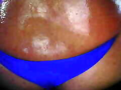 KellyCD666 Blue Thong and Toy Final Part! Cum in My Ass!