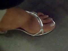Foot fetish, Stilettos, Platform Shoes, obese pussy eating bloody pussie 5