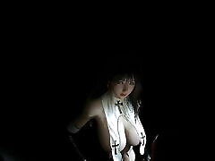 Private mom ladimom In Semi-Darkness From Korean Beauty - In Sexy Nun Costume 3D HENTAI