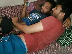 Young College Students Hostel Room Watching Porn Video And Masturbation Big Monster Desi Cook-Gay Movie in Private Room