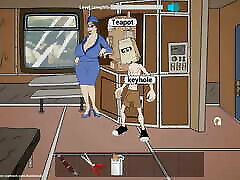 Fuckerman: Ass Fucking A Huge Facial Cumshot On The Train Ep 3
