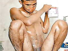 Taking bath aiko aise body hairy Indian gay men