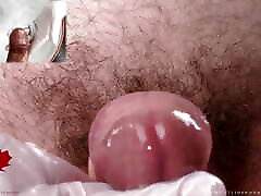 Medical water features - extra small aiater POV - white kahbit tunis gloves glans handjob