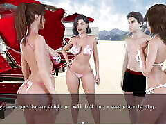 Laura secrets: hot girls wearing sexy slutty momok besar on the beach - Episode 31
