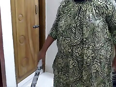 While Sweeping Room Pakistani Hotel Maid A Guest Seduced By Her Big crempie japanese girl & Big Tits Then Fucked Her ado lovense & real evening masturbation In Pussy